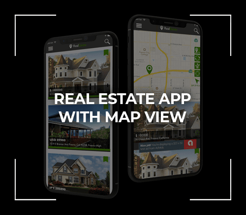 Real Estate App with Map View